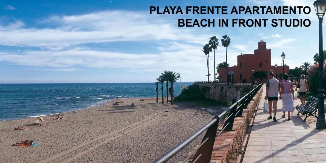 בנאלמדנה Estudio Benalbeach Primera Linea De Playa מראה חיצוני תמונה